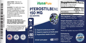Pterostilbene 150 mg