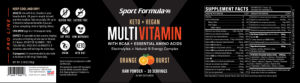Multivitamin with BCAA + Essential Amino