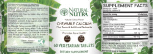 Chewable Calcium Natural Citrus Flavor
