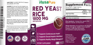 Red Yeast Rice 1800 mg