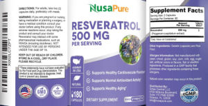 Resveratrol 500 mg
