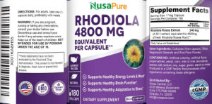 Rhodiola 4800 mg