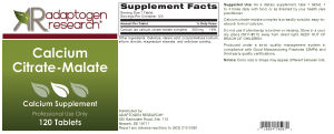 Calcium Citrate-Malate