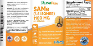 SAMe (S,S Isomer) 1100 mg