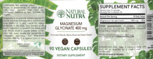 Magnesium Glycinate 400 mg