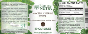 N-Acetyl Cysteine 600 mg