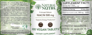 Niacin 500 mg