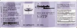 Label for 5-HTP