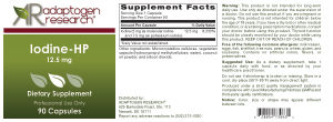 Iodine-HP 12.5 mg
