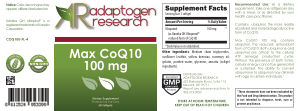 Max CoQ10 100 mg
