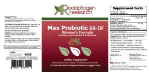 Max Probiotic 6B-DF