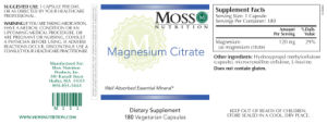 Magnesium Citrate