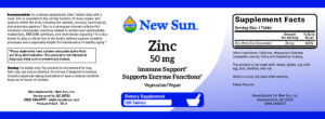 Zinc 50 mg