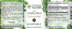 Vitamin E 400 IU