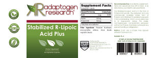 Stabilized R-Lipoic Acid Plus
