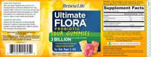 Ultimate Flora Probiotic Sour Gummies 3 