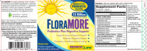 Label for FloraMORE
