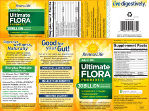 Ultimate Flora Probiotic Adult 50+ 30 Bi