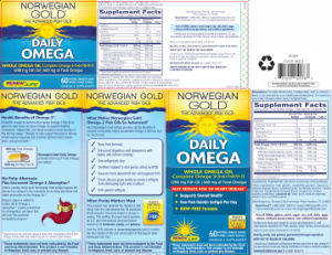 Daily Omega Natural Orange Flavor