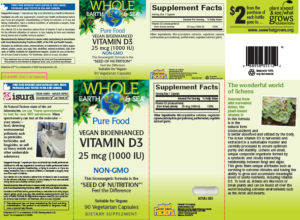 Vitamin D3 25 mcg (1000 IU)