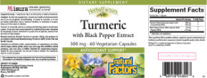 Turmeric with Black Pepper Extract 300 m
