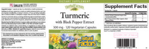 Turmeric with Black Pepper Extract 300 m