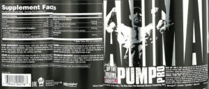 Animal Pump Pro Strawberry Lemonade Flav