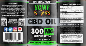 CBD Oil 300 mg
