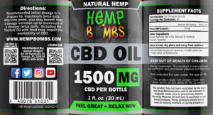 CBD Oil 1500 mg