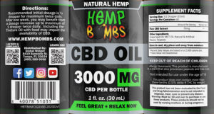 CBD Oil 3000 mg