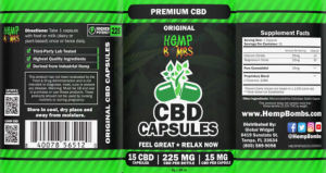 CBD Capsules 15 mg