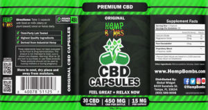 CBD Capsules 15 mg