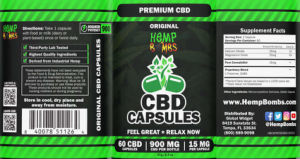 CBD Capsules 15 mg