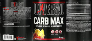 Carb Max Fruit Punch Flavor