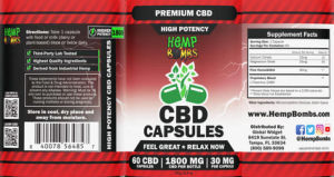 CBD Capsules 30 mg