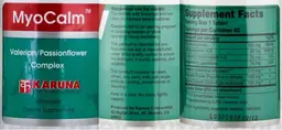 Label for MyoCalm