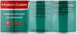 Label for N-Acetyl-L-Cysteine