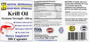 Krill Oil 1000 mg