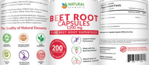 Beet Root Capsules 1200 mg
