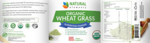 Organic Wheat Grass
