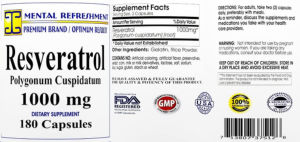 Resveratrol 1000 mg