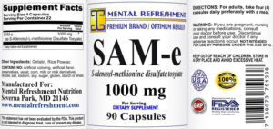 SAM-e 1000 mg