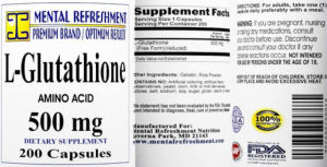 L-Glutathione 500 mg