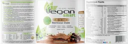 Label for Vegan Smart All-In-One Nutritional Shake Chocolate