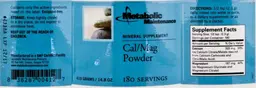 Label for Cal/Mag Powder