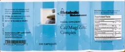 Cal/Mag/Zinc Complex