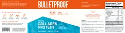 Label for Collagen Protein Vanilla