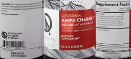Label for Liposomal AMPK Charge+