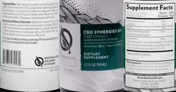 Label for CBD Synergies-SP