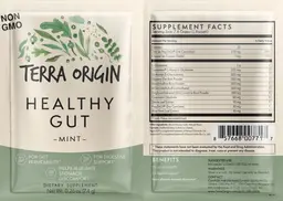 Label for Healthy Gut Mint